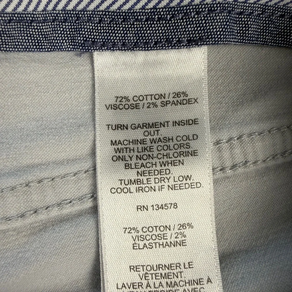 Vineyard Vines 5-Pocket Pants Mens 28x32 Gray Slim Fit Cotton Blend Stretch